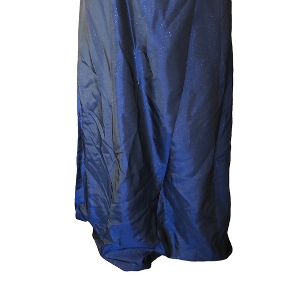 Jessica McClintox For Gunne Sax Sparkly Strapless Prom Dress - Picture 3 of 16